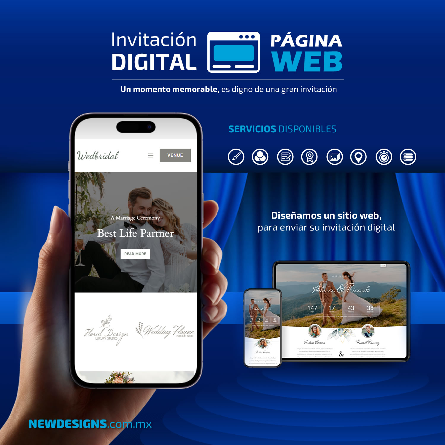 Tipos De Invitaciones Digitales Para Bodas News Cf